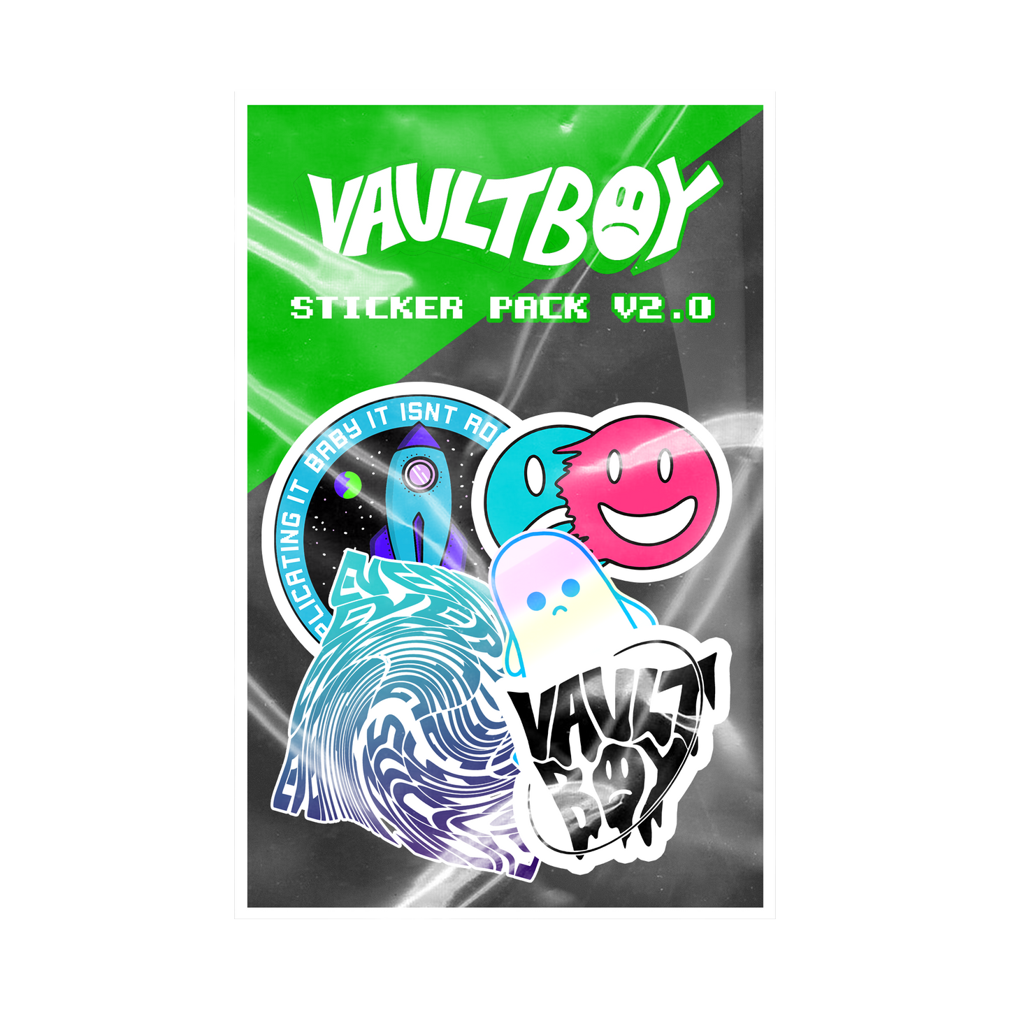 vaultboy sticker pack v2.0